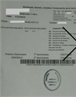 Comprobante sellado del descuento