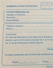 Constancia de declaración jurada 